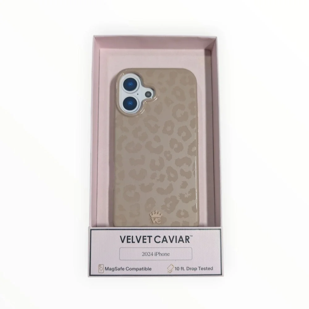 Nn3-N Velvet Caviar Magsafe Case for iPhone 16‎ - Leopard Nude